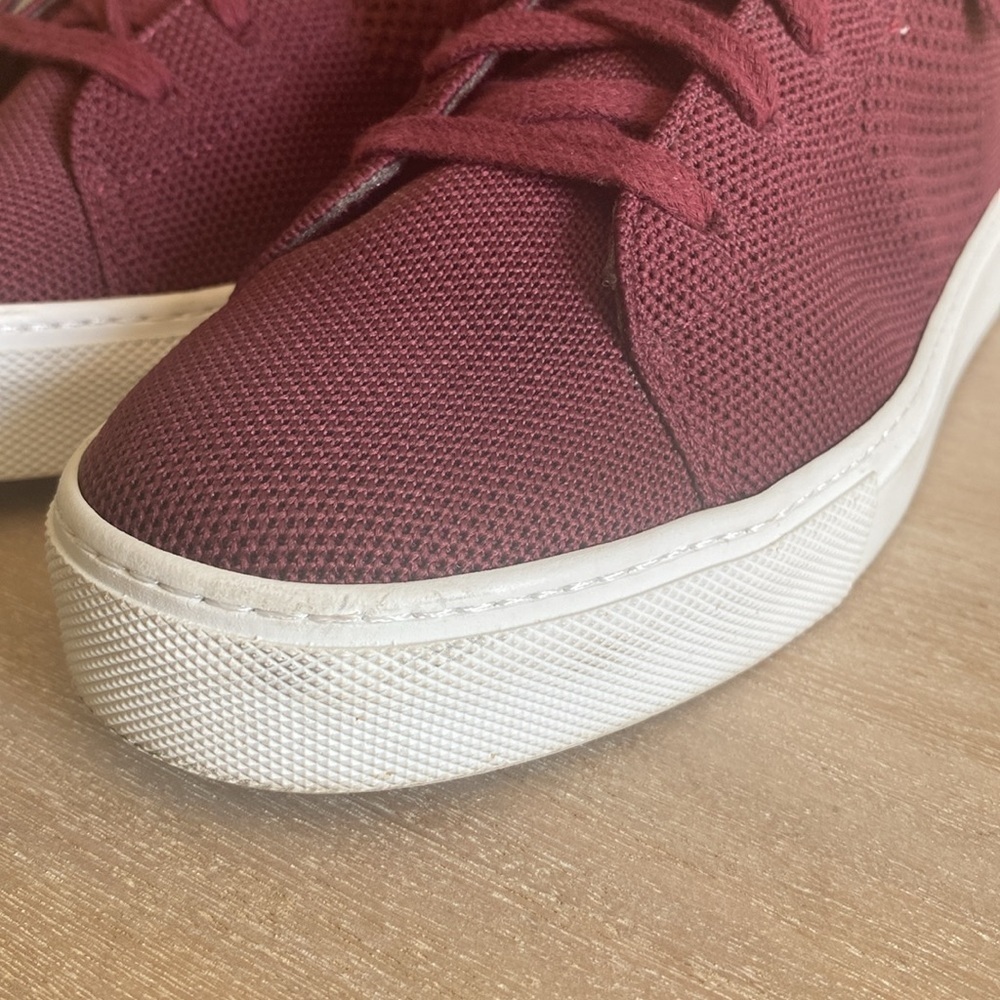 Greats Brooklyn Men’s Burgundy sneakers size 7 - Picture 8 of 11